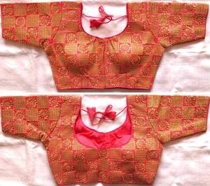 Nouveau look attrayant broderie fantôme soie Blouse femmes indiennes portent pas cher bas prix prêt à porter en gros Surat vêtement - Product Image 1