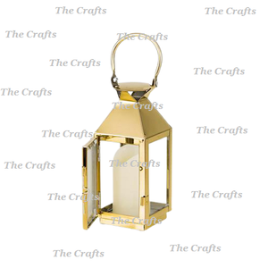 Lanterne suspendue en fer et en verre, taille et forme personnalisées, lanterne décorative pour bougies, pour les événements de mariage, décoration de table - Product Image 4