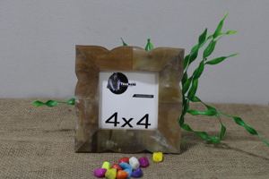 Cadre photo en corne de forme unique pour la décoration de la maison et la décoration de bureau dans la dernière conception et la couleur marron Tradnary - Product Image 2