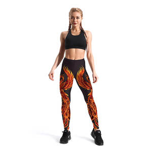 Women's Casual <b>High</b> Waist <b>Tight</b> Running & Gym Workout Sets New Design Printed Two Piece Yoga Wear Breathable - Product Image 1