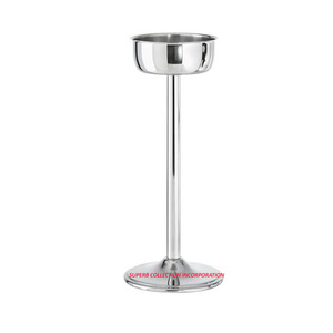 Soporte enfriador de vino de acero inoxidable, pulido brillante, gran oferta y alta calidad - Product Image 1