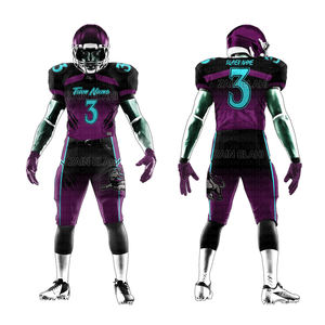 2025 nouveauté équipe porter des uniformes de Football américain Top qualité Durable personnalisé sublimé uniformes de Club de sport - Product Image 3