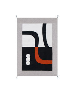 Alfombras Kilim Dhurrie de Lana Hechas a Mano en India, Color Gris, 1200 GSM, Pelo Plano, Tejido Punta, Precio al por Mayor para Uso en Sala de Estar - Product Image 1