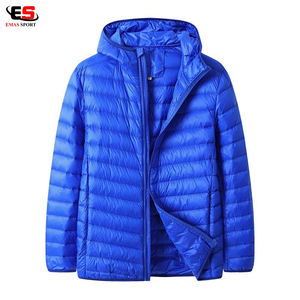 Chaqueta acolchada con capucha resistente al agua y ligera de alta calidad para hombre, diseño de cremallera, soporte Vintage, informal de negocios, nuevo invierno - Product Image 6