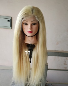 Venta al por mayor natural brasileño 613 Rubio sedoso recto Remy Peluca de pelo virgen vendedores de extensiones de pelo - Product Image 3