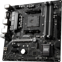 Carte mère d'occasion MSI B450M BAZOOKA V2 MATX avec chipset AMD B450 prend en charge les processeurs AMD Ryzen 1st et 2nd Gen pour Socket AM4