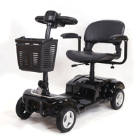 Patinete eléctrico plegable de 4 ruedas para personas mayores, gran oferta