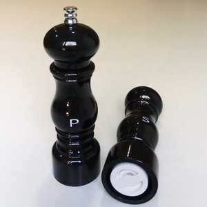 Vaisselle en acrylique Moulin à poivre noir Moulin à sel blanc - Product Image 3