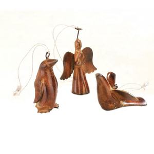 Adornos decorativos de Metal para Navidad, adornos colgantes de trineo de renos, moda popular, nueva tendencia moderna para x-mas - Product Image 3