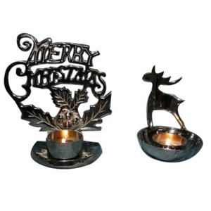 Snowman Tea Light Candle Holder for Xmas - Product Image 6