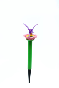 Piquet solaire en acrylique avec lampes décoratives, éclairage d'extérieur, luminaire décoratif de jardin, 14.5 pouces - Product Image 3