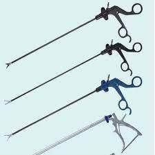 UAMED LTD-Instrumento de laparoscopia reutilizable, juego de fórceps de laparoscopia quirúrgica, herramientas laparoscópicas para cirugía abdominal, 8 piezas - Product Image 2