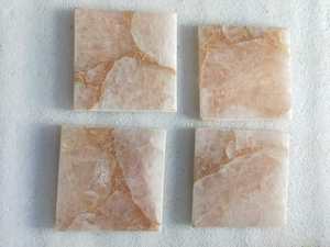 ที่รองแก้วชาอาเกตแท้คลาสสิกขนาดพิเศษแผ่นรองแก้วร้านอาหารสำหรับบ้านโรงแรมร้านอาหาร - Product Image 6