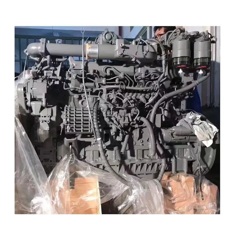 6wg1 Graafmachine Compleet Motor Assy Motor Assemblage Technische Machines Ya00005377 Voor ZAX450-3 Houten Kist 1 Stuk 6d Motor