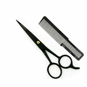 กรรไกรตัดผมมืออาชีพ สแตนเลสสตีล 32 ฟัน สำหรับคนถนัดขวา ด้ามยาว 5.5 นิ้ว - Product Image 1