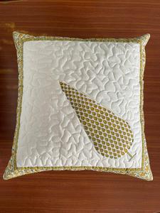 อินเดียบล็อกมือพิมพ์ผ้าฝ้ายผ้าตกแต่ง40X40เซนติเมตรตารางเบาะปก - Product Image 4