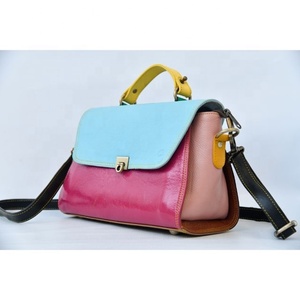 New Handcrafted Genuine Recycled Leather <b>Sling</b> <b>Bags</b> Stylish Women Animal Print Leather Crossbody <b>Bag</b> Casual Multicolor <b>Bag</b> - Product Image 1
