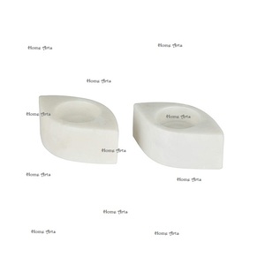 Handmade <b>Marble</b> White Color <b>Candle</b> Holder With Greatest Quality Rectangular Shape <b>Candle</b> Holder For Top Selling - Product Image 6