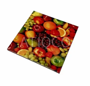 Houten Mdf Placemat Geschilderd Prints Glanzend Fruit Gedrukt Plaatsing Stijlvolle Plaatsingen Voedsel Portie Placemats Best Verkopende