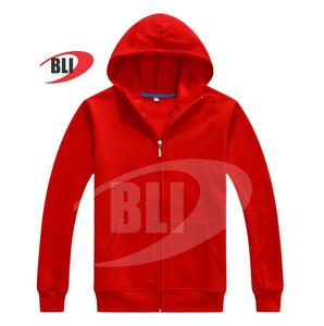 เสื้อฮู้ดมีซิปสำหรับผู้ชายเสื้อฮู้ดแขนยาวมีซิปคอตตอนผ้าฟลีซใช้เป็นประจำ - Product Image 2