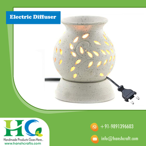 เครื่องกระจายกลิ่นเซรามิกตกแต่ง |   เครื่องละลายขี้ผึ้งไฟฟ้าสำหรับสปาที่บ้าน ห้องนอน อโรมาเธอราพี ผ่อนคลาย ตกแต่งบ้าน ของขวัญ พรีเมียม โปร - Product Image 4