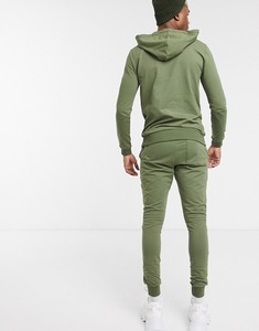 Chándal Rosa personalizado para hombre, moda superior, moda, traje de chándal de rizo francés - Product Image 6