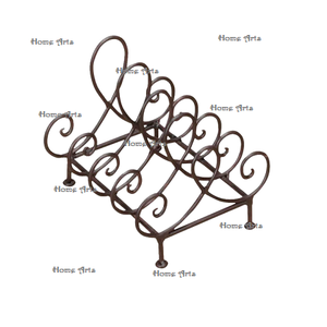 Support de plaques en fer à 4 niveaux de qualité supérieure support de plaques de taille et de forme personnalisées du fabricant dans les arts à la maison - Product Image 5