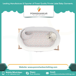Custom Printed Organic <b>Baby</b> <b>Bassinet</b> Sheet - Product Image 3