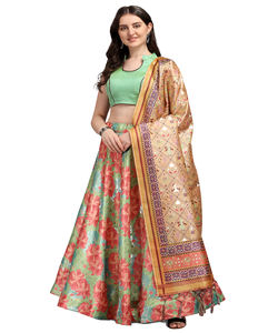Occasion spéciale colorée brodée travail manuel Lehenga Choli avec chemisier vêtements traditionnels personnalisés en gros Alphanumero - Product Image 3