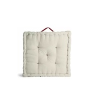Vente chaude carré bureau à domicile salle à manger en plein air sol canapé chaise 100% coton coussin de siège Durable confortable doux élégant moderne