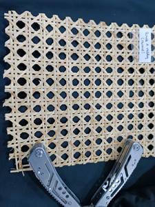 Matériau de rouleau de sangle de canne en rotin d'osier Sangle de rotin naturel pour la fabrication de meubles - Product Image 2