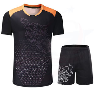 Vente en gros de vêtements de badminton haut à la mode maillots de tennis respirants avec logo personnalisé uniforme de badminton et tennis de haute qualité - Product Image 5