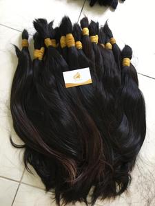 Extensiones de Cabello Humano Virgen Liso Rubio 100% Vietnamita para Bebés, Doble Trama, Sin Procesar, Natural, a Granel, Trama Única - Product Image 4