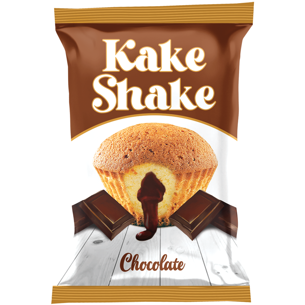 Высококачественные чашки с ароматом шоколада Kake Shake 24x12x17,5 г, отличные деликатесы для детей