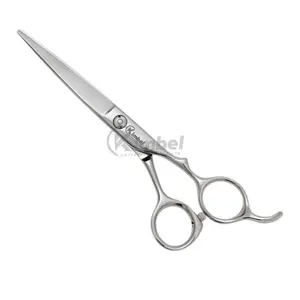 Forbice per capelli da barbiere finitura argento forbice per capelli J2 420 e 440C forbice per rasoio in acciaio fornitura diretta in fabbrica