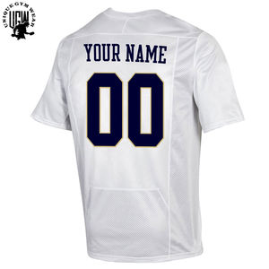 Maillot de lacrosse unisexe pour adultes, 100% coton, impression numérique personnalisée du nom de l'équipe, séchage rapide, respirant, coupe athlétique, manches courtes - Product Image 6