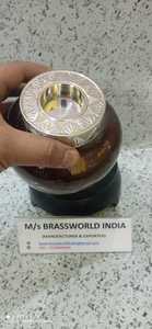 ALUMINIUM BRUN QUALITÉ BOUGIE LUMIÈRE CRÉMATION URNE FUNÉRAIRES BRASSWORLD INDE - Product Image 5