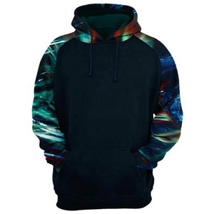 American SIZE Neon Glow Tropics Sudadera con capucha de impresión de sublimación 3D de alta calidad - Product Image 5