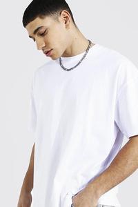 เสื้อไปยิมของผู้ชายเสื้อยืดผ้าฝ้าย100% คอตั้งป้องกันรอยยับและระบายอากาศได้ดีปรับแต่งได้พิมพ์โลโก้ - Product Image 3