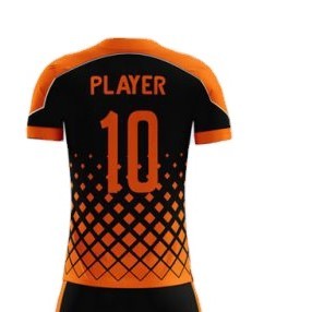 Conjunto de camiseta de uniforme de fútbol transpirable de talla grande, camiseta y pantalones cortos de fútbol de dos piezas, producto de gran oferta - Product Image 5