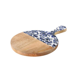 Best Price Large Rectangular <b>Solid</b> Acacia <b>Wood</b> Cutting <b>Board</b> for Kitchen Pizza Serving Fruits/Vegetables Made Durable PC - Product Image 4