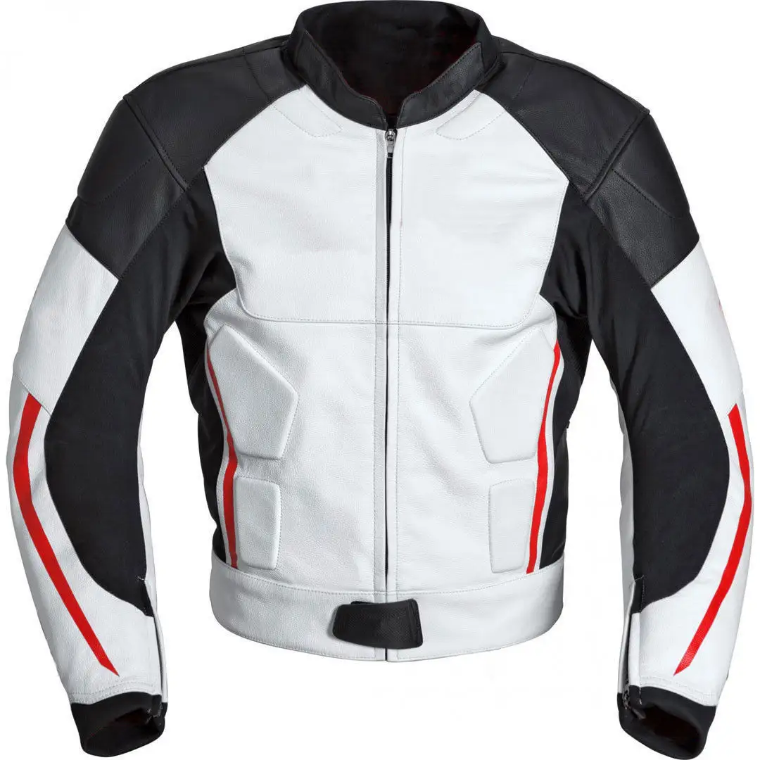 बाईकर्स चमड़े का जैकेट बाइक रेसिंग के लिए/नई मोटरबाइक चमड़े का जैकेट 2021