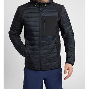 Abrigo de invierno brillante para hombre, chaqueta acolchada personalizada con logotipo personalizado y colores, promoción de la mejor calidad - Product Image 2