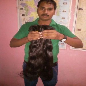 Pluie — lot d'extensions de cheveux brésiliens non traités, 100 cheveux naturels, vierge, cuticules, alignées, qualité 9A, vente en gros - Product Image 1