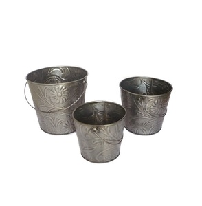Wholesale Concrete Planters Wicker Planter Flower Planter Pot - Product Image 2