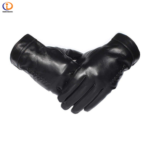 ถุงมือหนังแท้สำหรับผู้ชายถุงมือหนังแท้สำหรับฤดูหนาว - Product Image 3