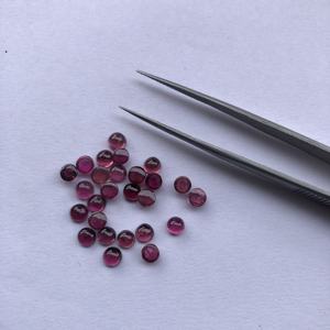 6mm Naturel Rose Tourmaline Lisse Rond Lâche Calibré Cabochons Fournisseur Boutique En Ligne Maintenant À Usine Meilleur Prix DIY Alibaba - Product Image 1