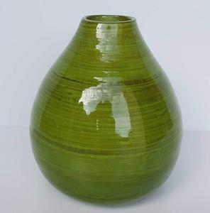 Jarrón de Bambú Lacado Vietnamita en Oferta, Florero Decorativo para el Hogar (Ms.Sandy 84587176063) 99 Gold Data - Product Image 2