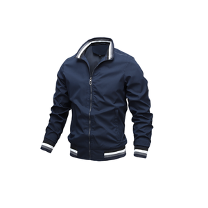 Men's <b>Slim</b> <b>Fit</b> High Street Winter Baseball <b>Jacket</b> with Zipper Fashion Casual Outwear Featuring Pakistan Letter Pattern - Product Image 3