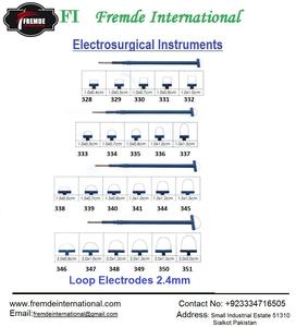 Electrodos de bucle de 2,4mm de uso único, electrodos de bucle reutilizables disponibles en todos los tamaños, certificado CE - Product Image 2